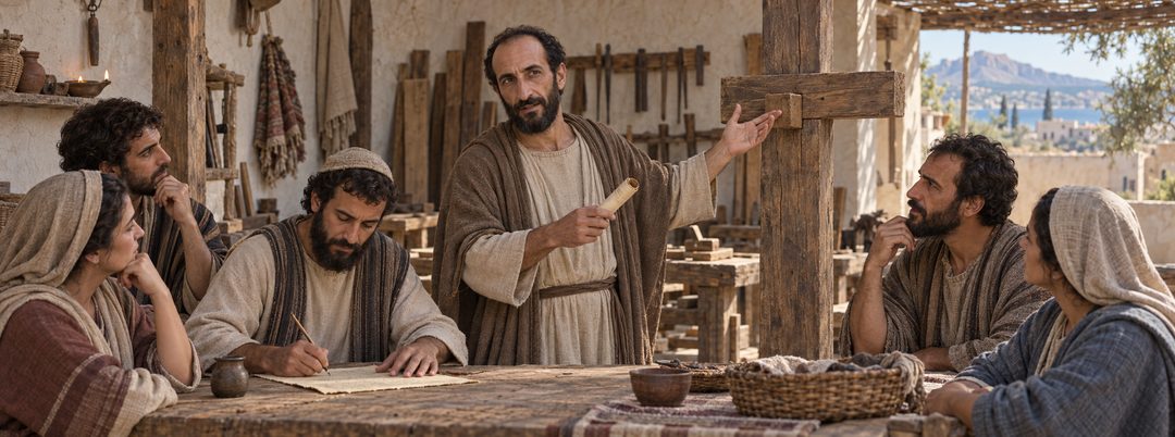 Illustratie bij: Paulus verduidelijkt zonde, genade en sterven met Christus.