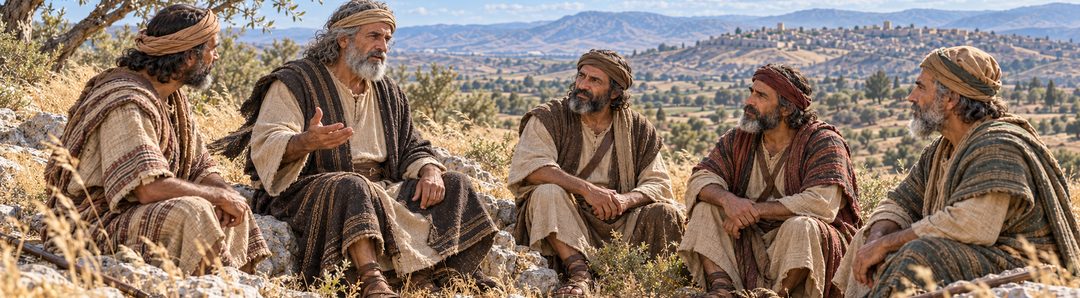 Illustratie bij: Jozua herinnert Israël aan Gods hulp.