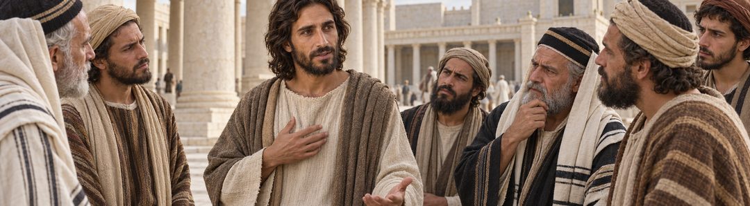 Illustratie bij: Jezus spreekt over de tempel van Zijn lichaam.