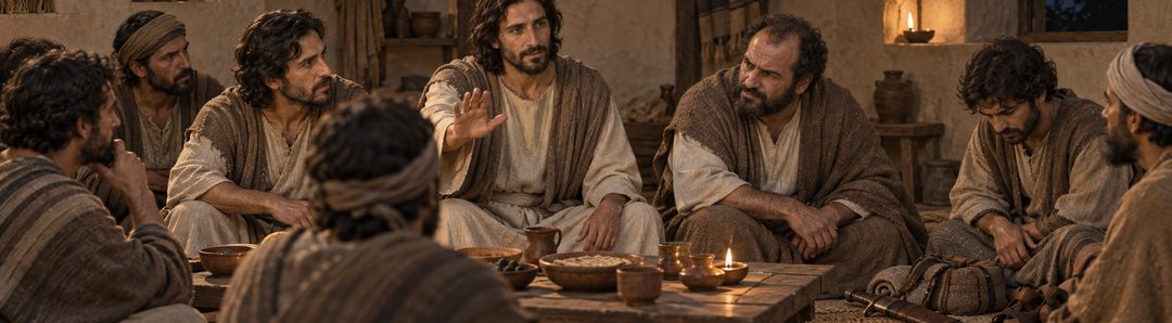 Illustratie bij: Jezus verwerpt een gewelddadige uitleg van het zwaard.