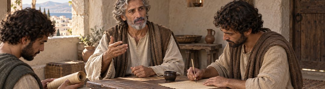 Illustratie bij: Onzekere lezing van Johannes 1 vers 13.