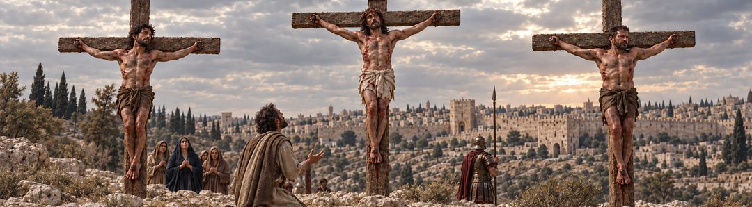 Illustratie bij: De nederige zondaar ontvangt gerechtigheid door Christus.