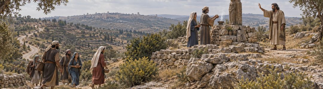 Illustratie bij: Israëls geestelijke ontrouw.