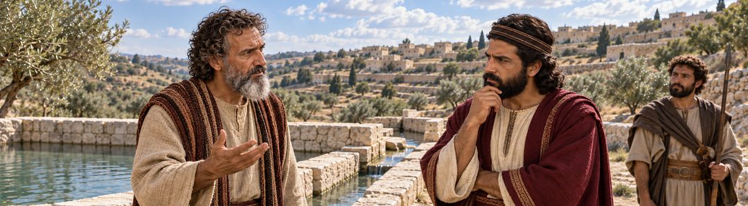 Illustratie bij: Jesaja stelt Achaz gerust tegenover Aram en Israël.