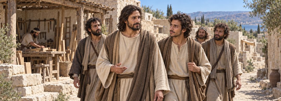 Illustratie bij: Jezus vóór het begin van Zijn Galilese bediening.