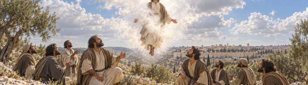Illustratie bij: De verhoogde Christus boven alle machten.