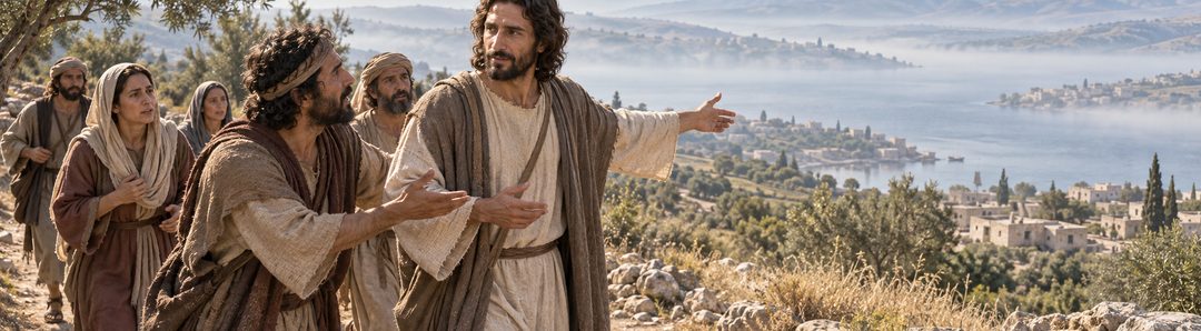 Illustratie bij: Jezus vertrekt naar andere steden in Galilea.