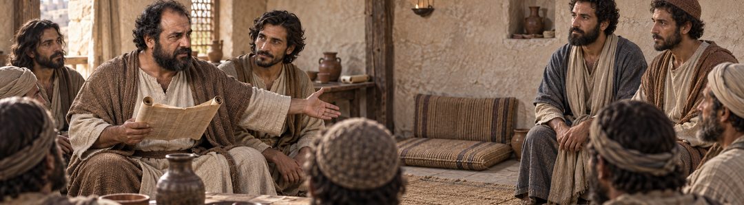 Illustratie bij: Petrus past de Psalmen toe op Judas.