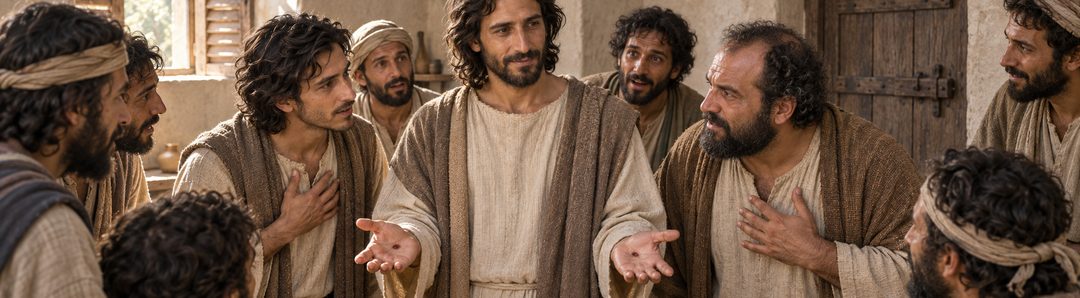 Illustratie bij: De discipelen zullen Jezus weer zien.
