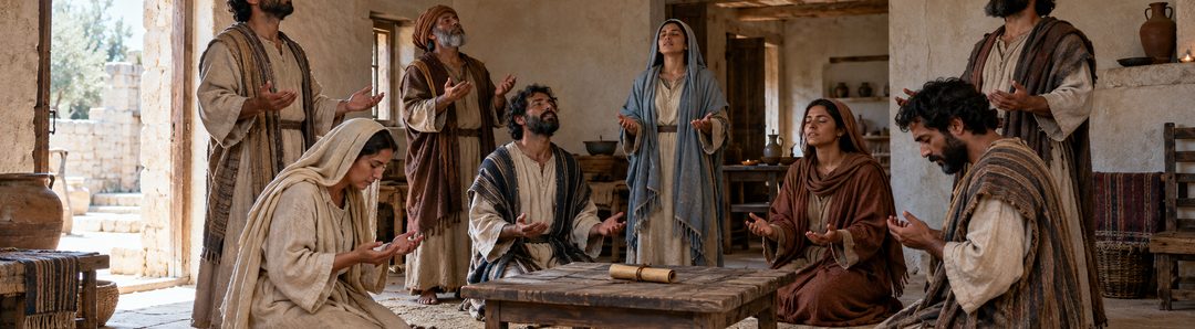 Illustratie bij: Met vrijmoedigheid samen tot God naderen.