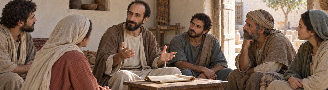 Illustratie bij: Paulus verklaart de tegenstelling tussen Adam en Christus.