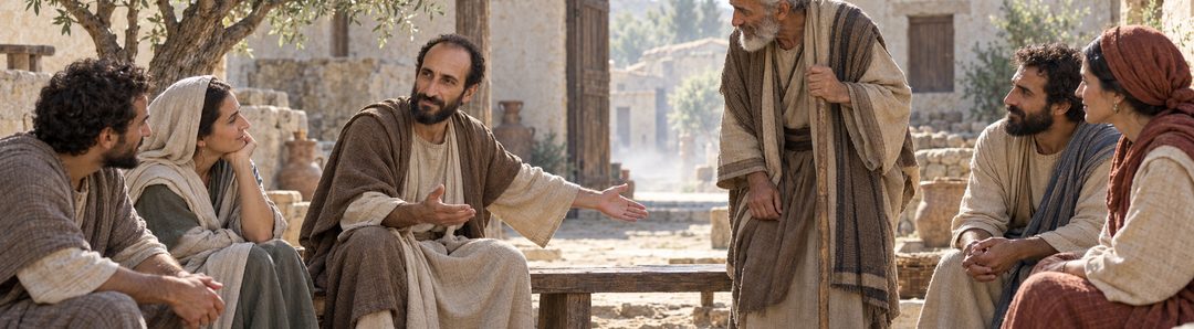 Illustratie bij: Paulus verkondigt Christus als dienaar.