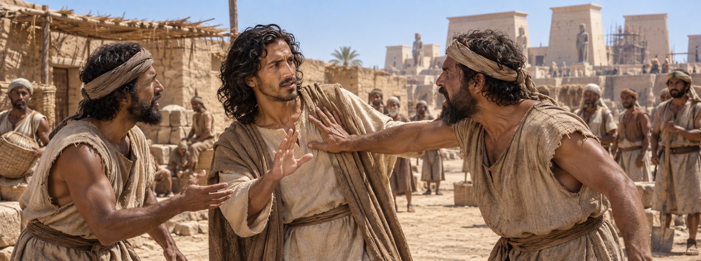 Illustratie bij: Israël verwerpt telkens Gods gezonden bevrijders.