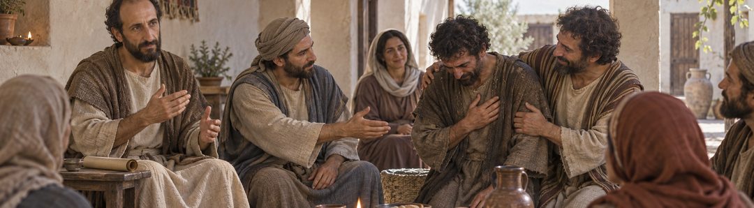 Illustratie bij: Paulus verkondigt Gods verzoening door Christus.