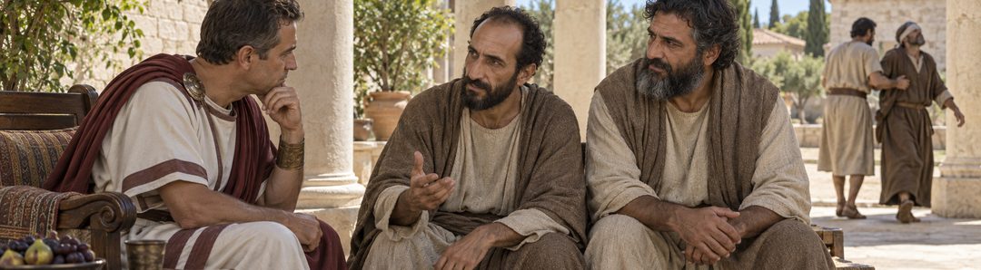 Illustratie bij: Sergius Paulus ontvangt het evangelie.