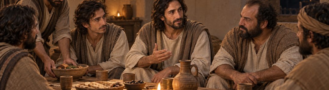 Illustratie bij: Dienaren opgenomen in Jezus’ vertrouwenskring.