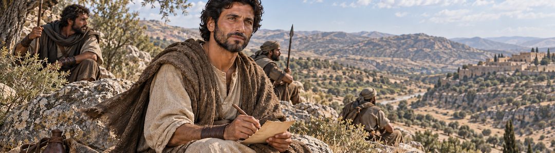 Illustratie bij: Historische opschriften bij Davids psalmen.