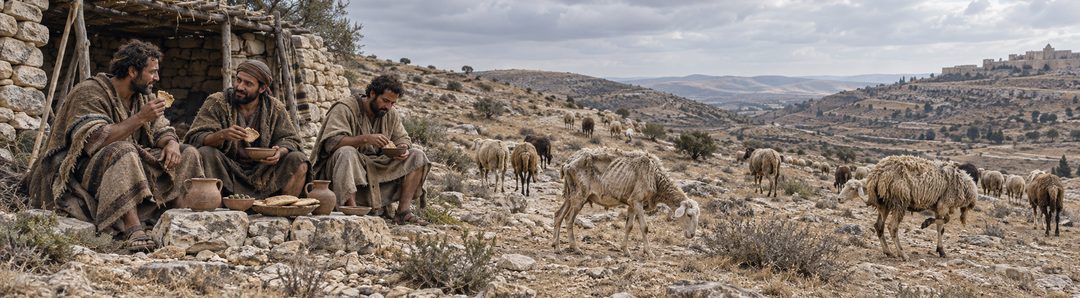 Illustratie bij: Zelfzuchtige herders verwaarlozen de kudde.