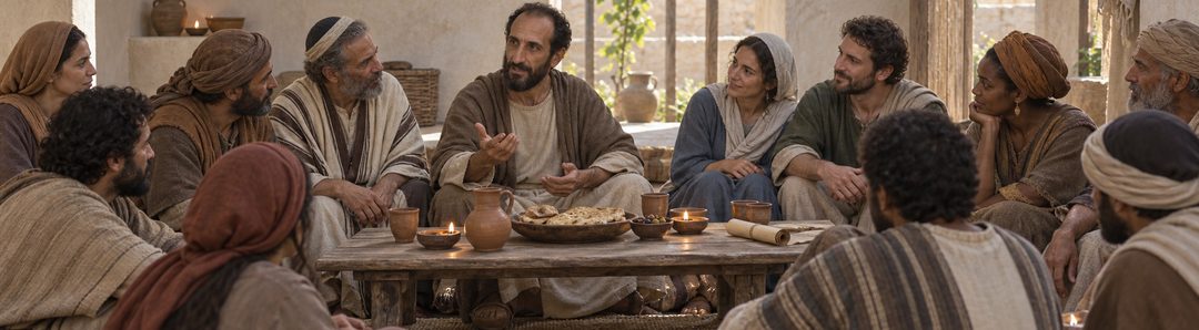 Illustratie bij: Paulus en het Joodse overblijfsel volgen de Messias.