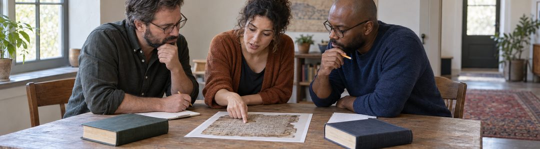 Illustratie bij: Vertalers vullen Paulus’ onvolledige Griekse formulering aan.
