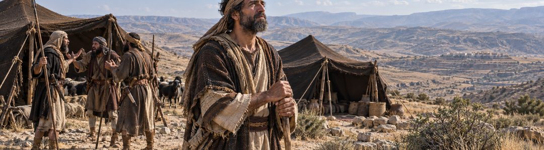 Illustratie bij: Psalm 120: ver van Jeruzalem.