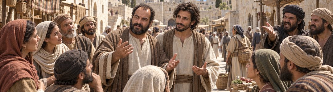Illustratie bij: Tegenstand om de naam van Christus.