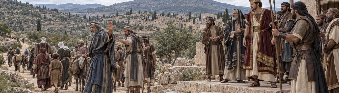 Illustratie bij: De scheuring tussen Israël en Juda.