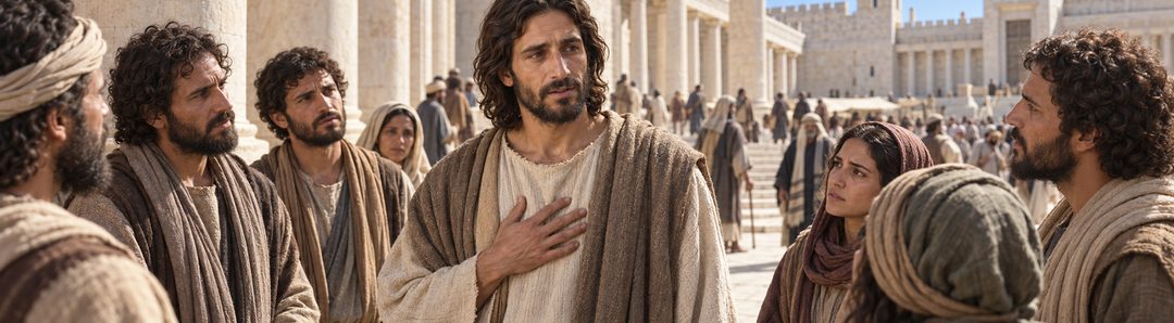 Illustratie bij: Jezus is diep ontroerd over Zijn naderende dood.