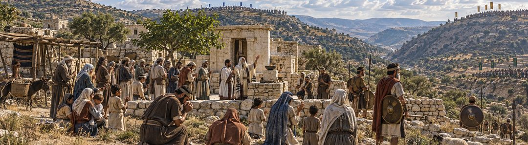 Illustratie bij: Israël als bedreigd volk van Gods verbond.