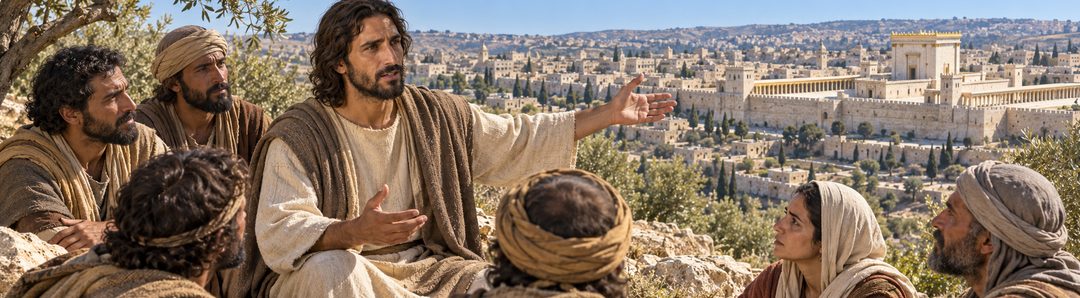 Illustratie bij: Jezus waarschuwt voor het komende oordeel over Jeruzalem.