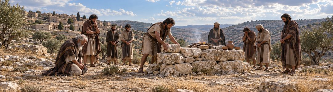 Illustratie bij: Israël treurt om de ontbrekende stam.