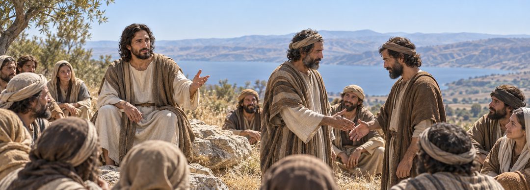 Illustratie bij: Jezus noemt vredestichters kinderen van God.