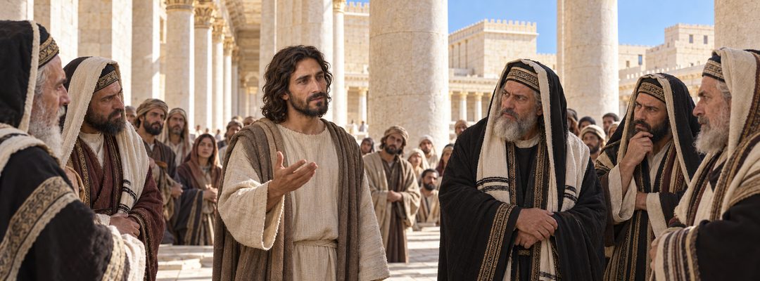 Illustratie bij: Jezus spreekt drie scherpe gelijkenissen tegen de leiders van Jeruzalem.