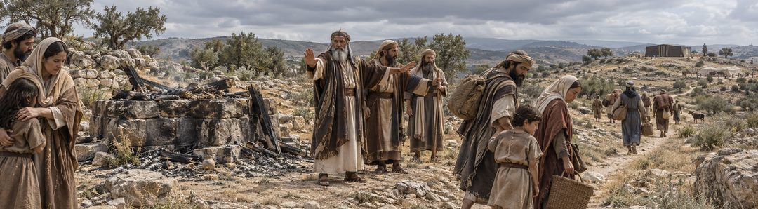 Illustratie bij: Israël weigert de Kanaänitische wijze van aanbidding.