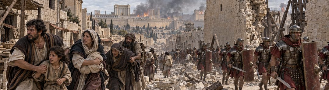 Illustratie bij: De verwoesting van Jeruzalem in het jaar 70.