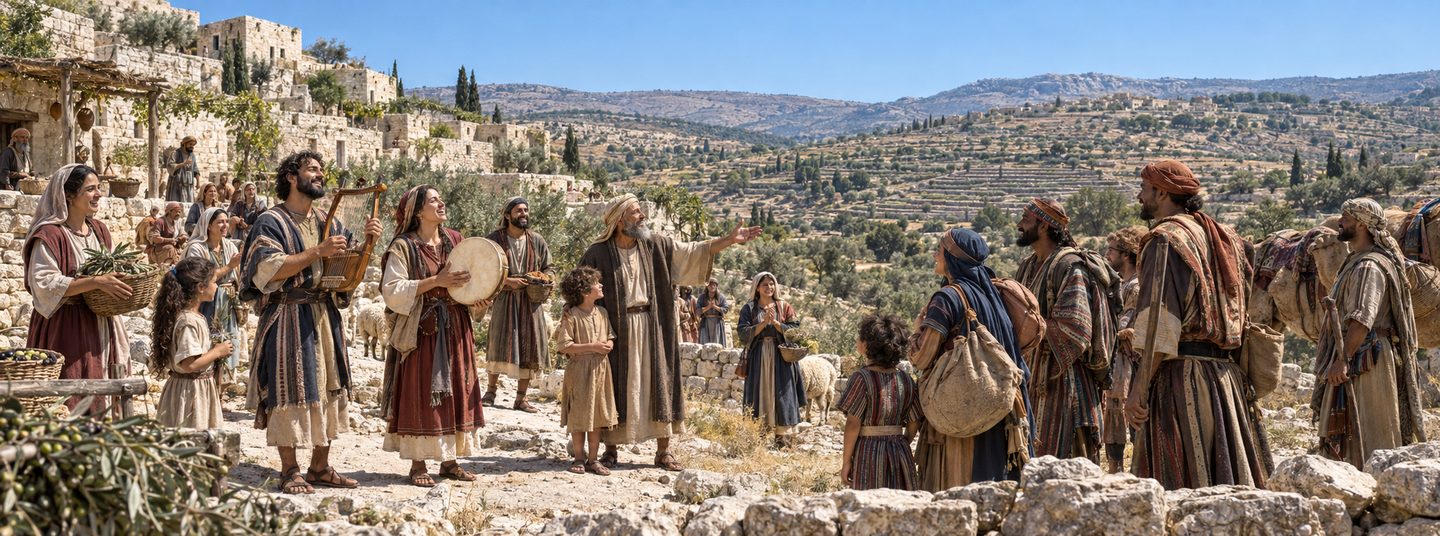 Illustratie bij: Gods heil en trouw worden onder Israël en de volken bekend.