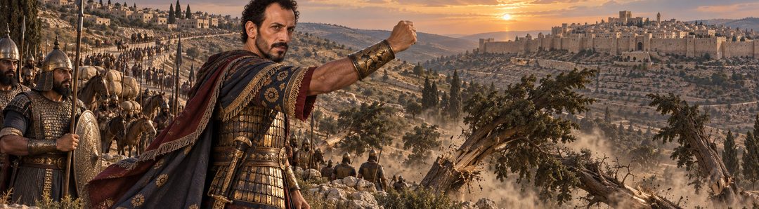 Illustratie bij: Assyriës opmars wordt gestuit voor Jeruzalem.
