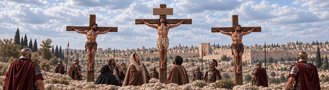 Illustratie bij: Jezus beveelt Zijn geest in de handen van de Vader.