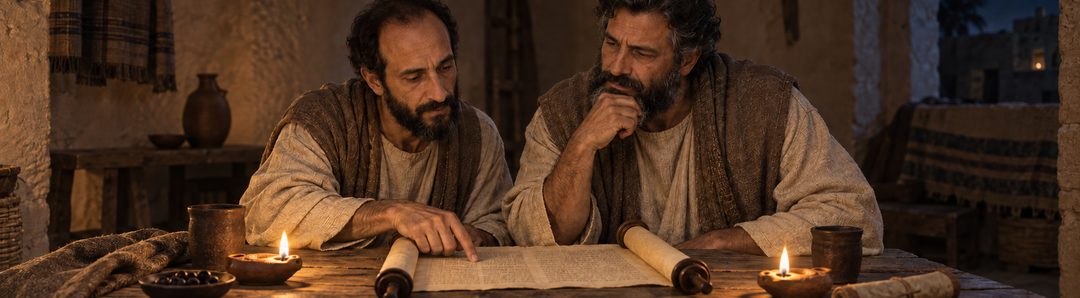 Illustratie bij: Paulus en Barnabas herkennen hun zending in Jesaja’s woorden.