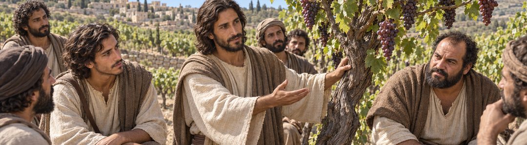 Illustratie bij: Blijven in Christus en veel vrucht dragen.