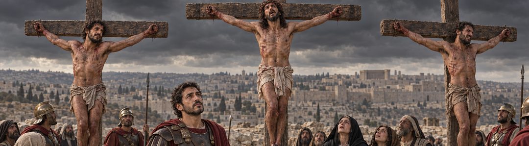 Illustratie bij: Jezus roept in de duisternis dat Hij verlaten is.