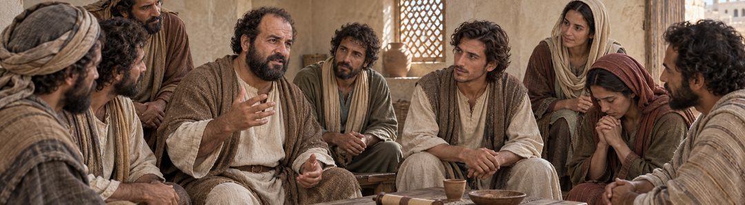 Illustratie bij: De Geest onderwijst en herinnert de discipelen.