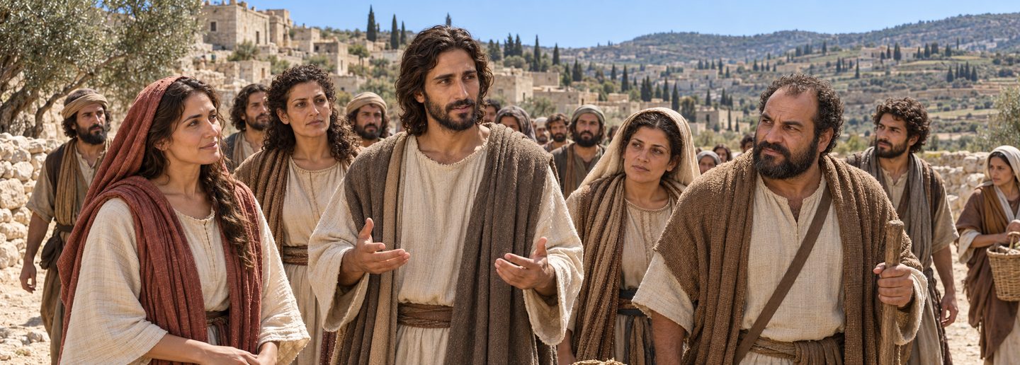 Illustratie bij: Jezus verkondigt het Koninkrijk in Galilea.