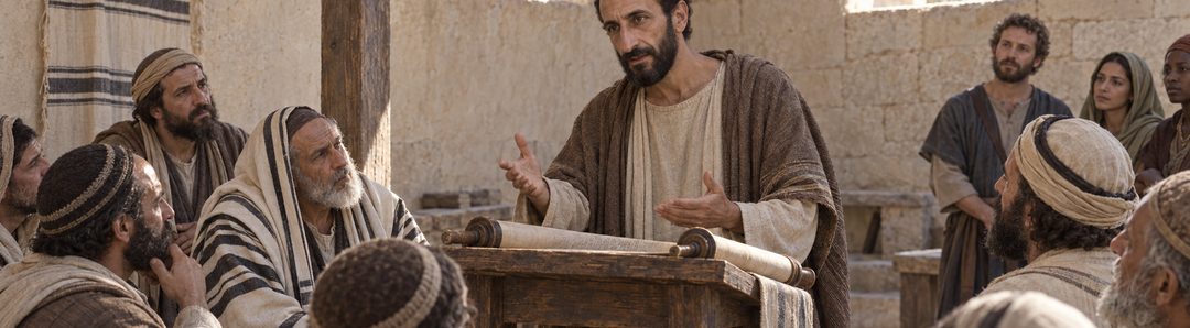 Illustratie bij: Het ene Evangelie was beloofd in Wet en Profeten.