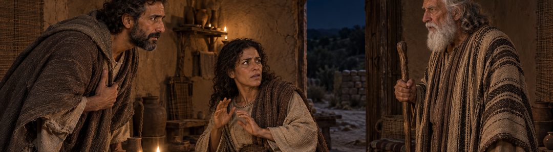 Illustratie bij: Saul zoekt tegen Gods zwijgen in raad bij de waarzegster van Endor.