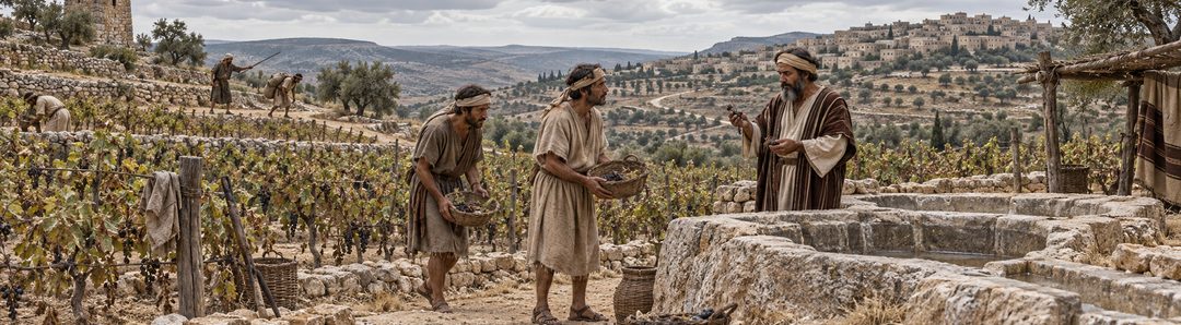 Illustratie bij: Israël als de onvruchtbare wijngaard.