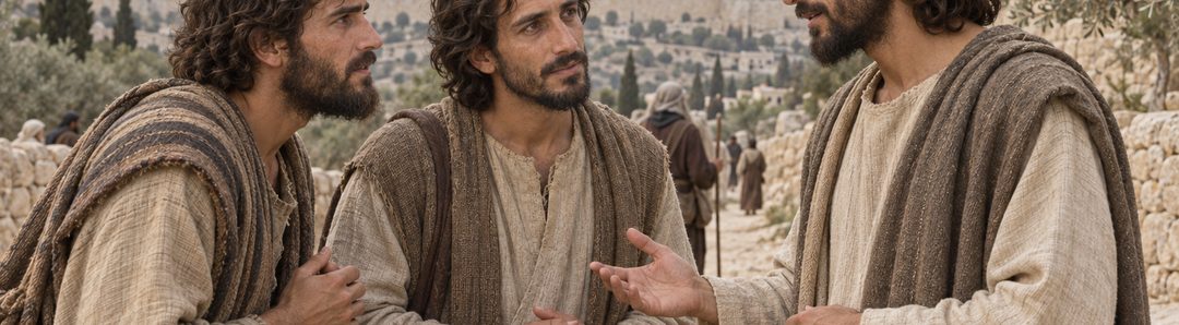 Illustratie bij: Jezus spreekt over de onderdompeling in lijden.