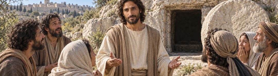 Illustratie bij: De opstanding van Jezus als hoop van Israël.