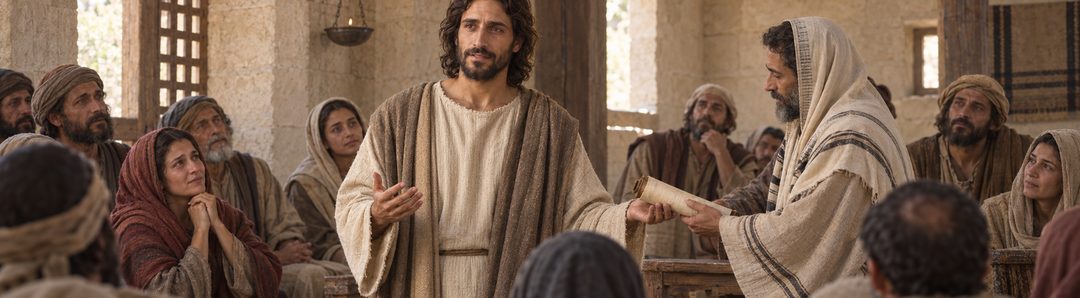 Illustratie bij: Jezus verkondigt in Nazareth herstel voor gebrokenen.