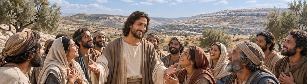 Illustratie bij: Christus wordt bewonderd onder Zijn heiligen.